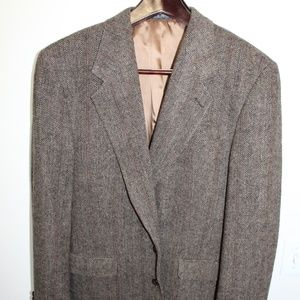 Deansgate 2-Button Lambswool Blazer in 44L